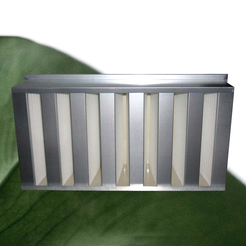  99.99% V Bank Hepa Air Filter V Shape Air Conditioning Hepa Filter Photos 1655100129