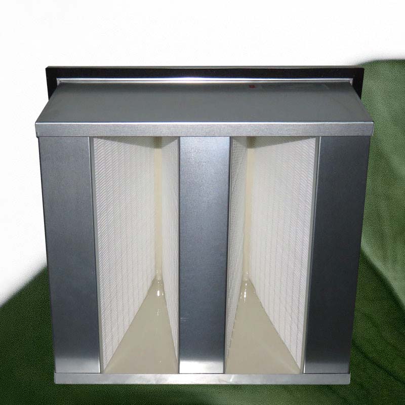  585X277X292Mm Hvac V Bank Hepa Filter 1655100371