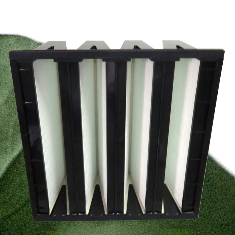  99.99% V Bank Hepa Air Filter V Shape Air Conditioning Hepa Filter Photos1655107582