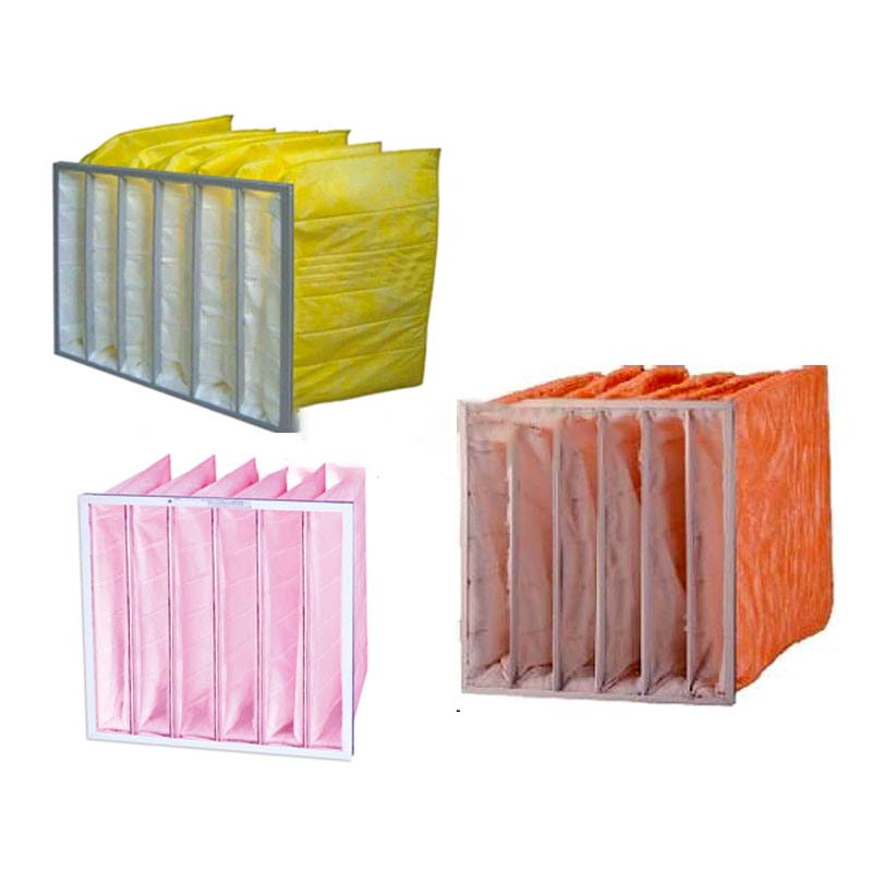  95% Merv 15 Hvac Synthetic 6 Pocket Air Bag Filter Photos & Pictures 1655172285