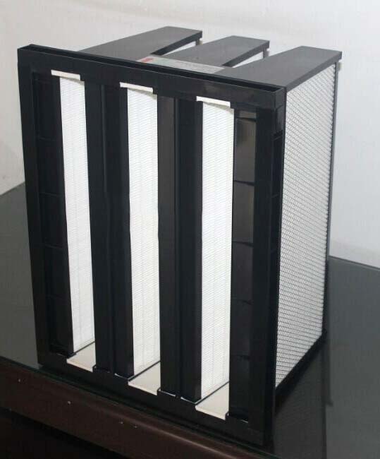 Abs Frame Hepa Filter V Bank Filter Photos &Amp; Pictures 1655184228