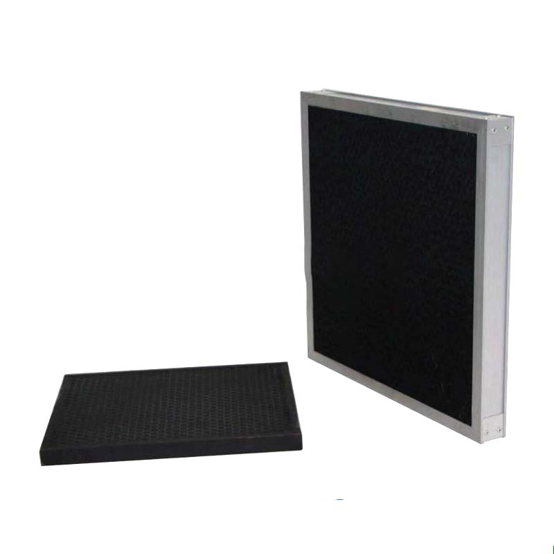  Activated Carbon Flat Air Purifing Metal Filter Photos & Pictures 1655185441
