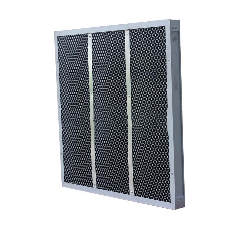 Activated Carbon Flat Air Purifing Metal Filter Photos & Pictures 1655185449
