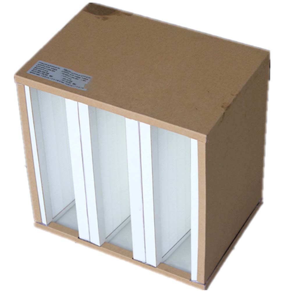 Abs Material V Bank Plastic Frame Air Filter Photos & Pictures 1655194865