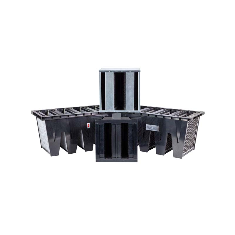 Abs Frame Activated Carbon V Shape Air Filter Photos & Pictures 1655260987