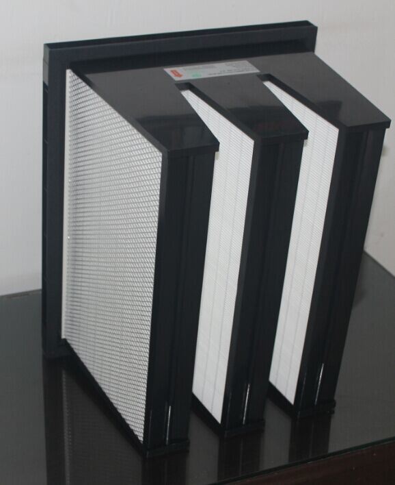 Air Filter In V Cell Type (En779) In Metal And Plastic Frame Photos 1655262010