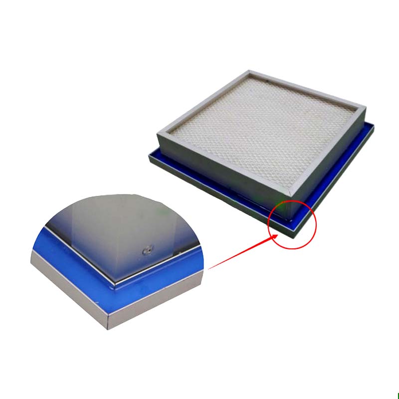  99.95%@ 0.3 Micron Paricle Gel Seal Hepa Air Filter With Fiberglass Media Photos & Pictures 1655272073