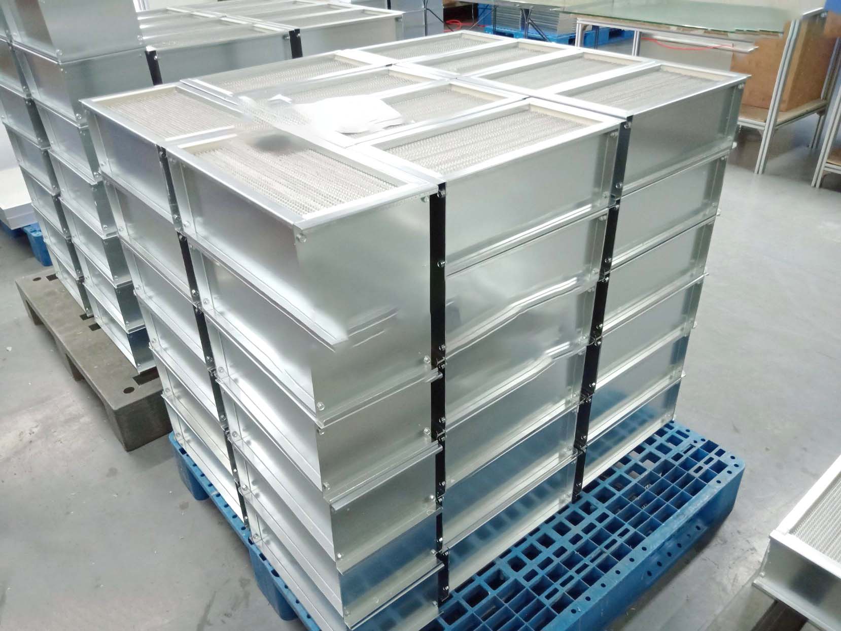 Air Conditioning High Temperature Resistant Performance Hepa Air Filter With Separator Photos 1655279125